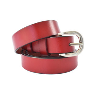 Curea-dama-Rosie-piele-naturala-95-cm-1-fata