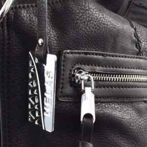 Geanta-dama-Melas-Neagra-5-detaliu