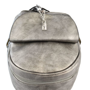Rucsac-dama-Ella-Argintiu-4-detaliu