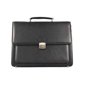 Geanta-barbati-Coveri-Office-Laptop-Neagra-1-fata