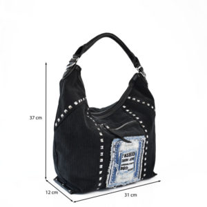 Geanta-dama-BlueJeans-Black-2-profil