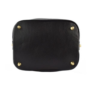 Geanta-dama-Lacey-Neagra-piele-naturala-4-bottom