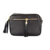 Geanta-dama-Lorelle-Neagra-piele-naturala-1-fata