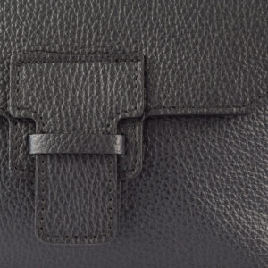 Geanta-dama-Lucille-Neagra-piele-naturala-6-detaliu