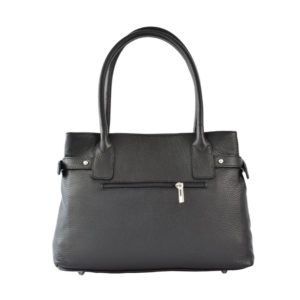 Geanta-dama-Lydie-Neagra-piele-naturala-3-spate