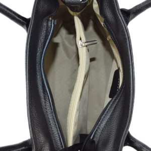 Geanta-dama-Lydie-Neagra-piele-naturala-9-interior
