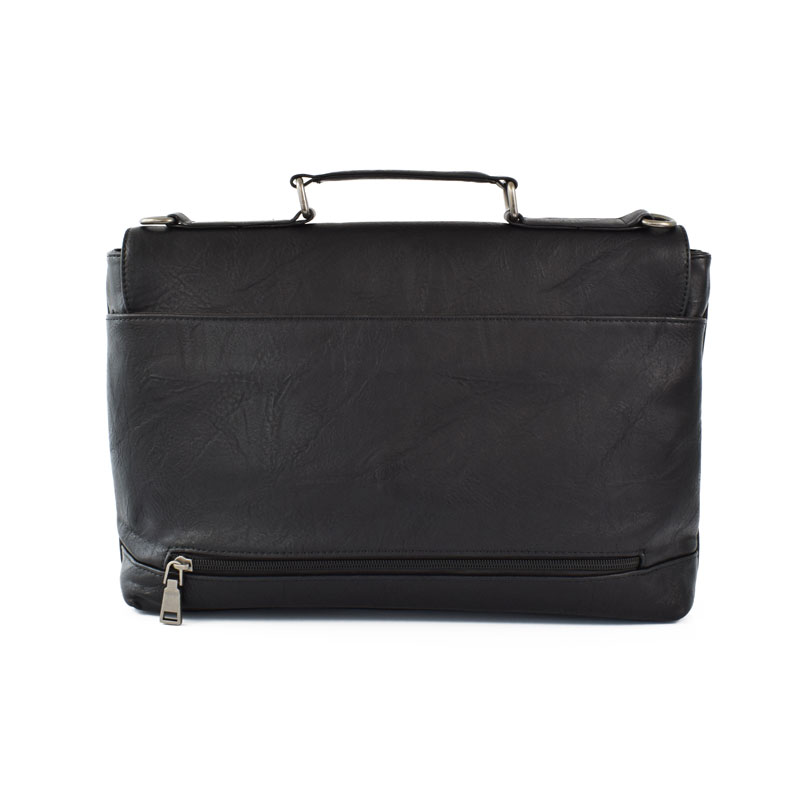 Geanta-dama-Office-Laptop-Neagra-3-spate