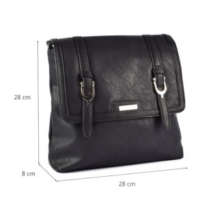 Geanta-dama-de-umar-Carolle-Neagra-2-profil