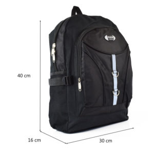 Rucsac-Unisex-OrmiSpot-Negru-2-profil