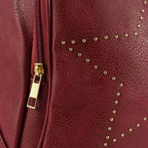 Rucsac-dama-CityStar-Red-4-detaliu
