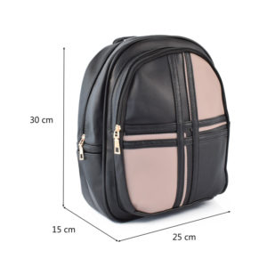 Rucsac-dama-Lorelle-Negru-Roz-2-profil