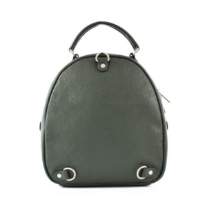 Rucsac-dama-Lucie-Vert-piele-naturala-3-spate