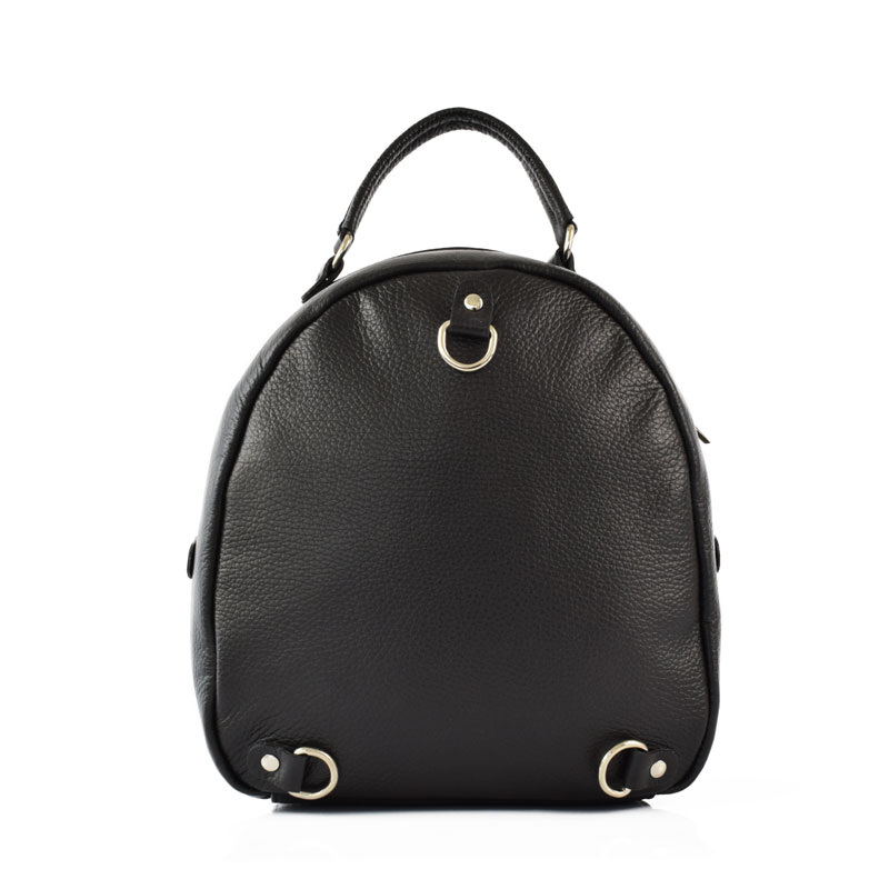 Rucsac-dama-Lucille-Noir-piele-naturala-3-spate