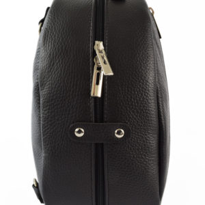 Rucsac-dama-Lucille-Noir-piele-naturala-5-lateral