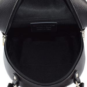 Rucsac-dama-Lucille-Noir-piele-naturala-8-interior