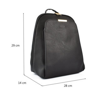 Rucsac-dama-Maebel-Negru-2-profil