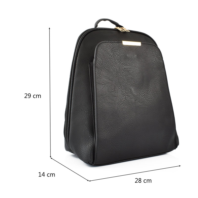 Rucsac-dama-Maebel-Negru-2-profil