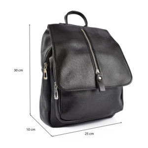 Rucsac-dama-Tora-Black-2-profil