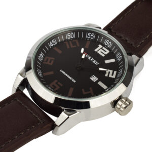 Ceas-barbatesc-Curren-City-Brown-4