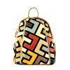 Rucsac dama Multicolor piele naturala 1 fata