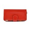 Portofel dama Rosu piele naturala 1 fata