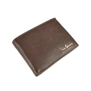Portofel barbati Pierre Cardin RFID piele naturala maro deasupra
