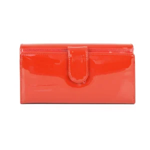Portofel dama Pierre Cardin Black piele naturala rosu spate