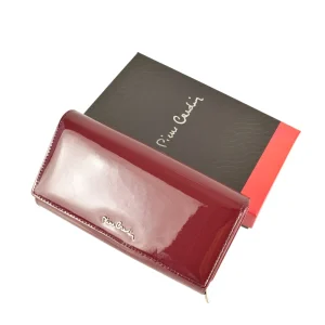 Portofel dama Pierre Cardin Burgundy piele naturala cutie