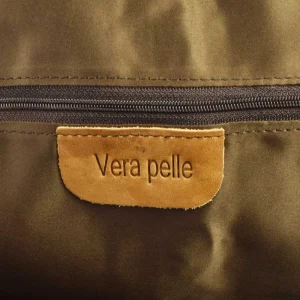 Rucsac dama Flowers piele naturala interior