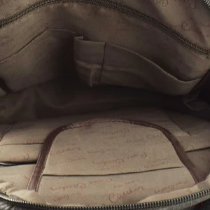Rucsac barbati Pierre Cardin Laptop USB Gri Inchis interior
