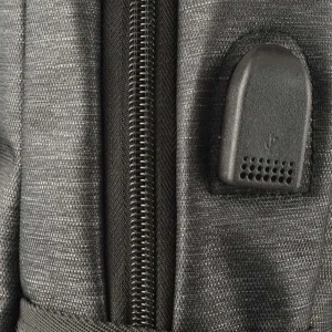 Rucsac barbati Pierre Cardin Laptop USB Gri Inchis usb