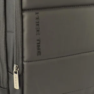 Rucsac barbati Pierre Cardin Laptop USB Negru detaliu 1