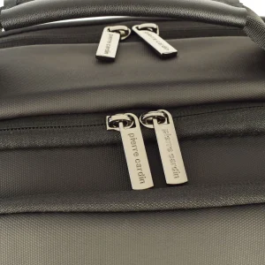Rucsac barbati Pierre Cardin Laptop USB Negru detaliu 2
