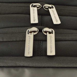 Rucsac barbati Pierre Cardin Laptop USB Negru detaliu 2