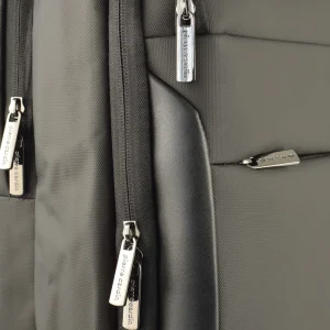 Rucsac barbati Pierre Cardin Laptop USB Negru detaliu 4