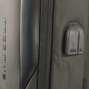Rucsac barbati Pierre Cardin Laptop USB Negru usb